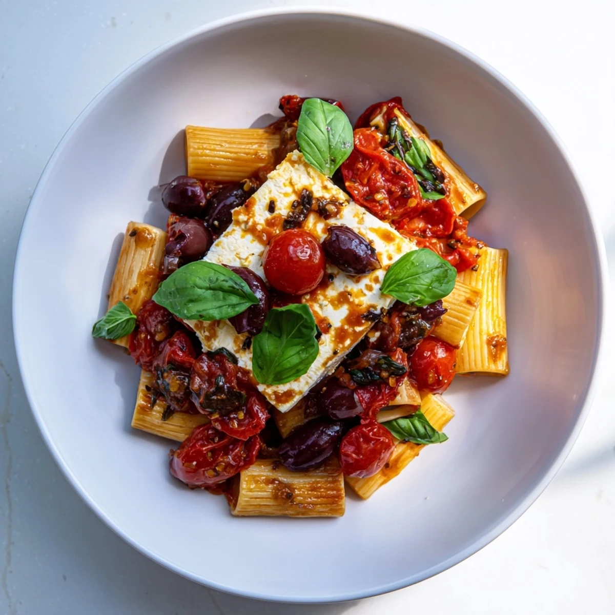 Baked Feta Pasta Cherry