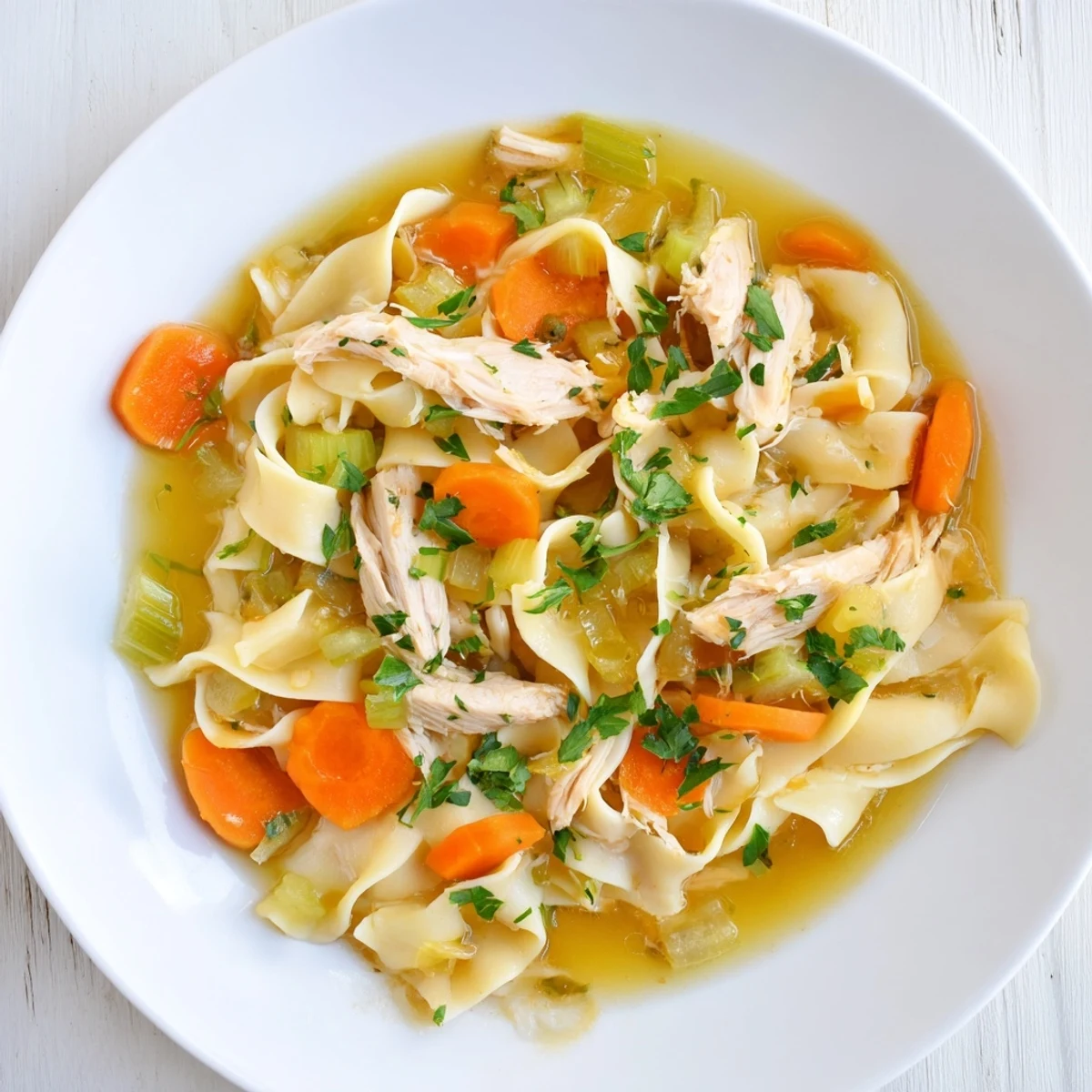 Cozy Chicken Noodle Soup