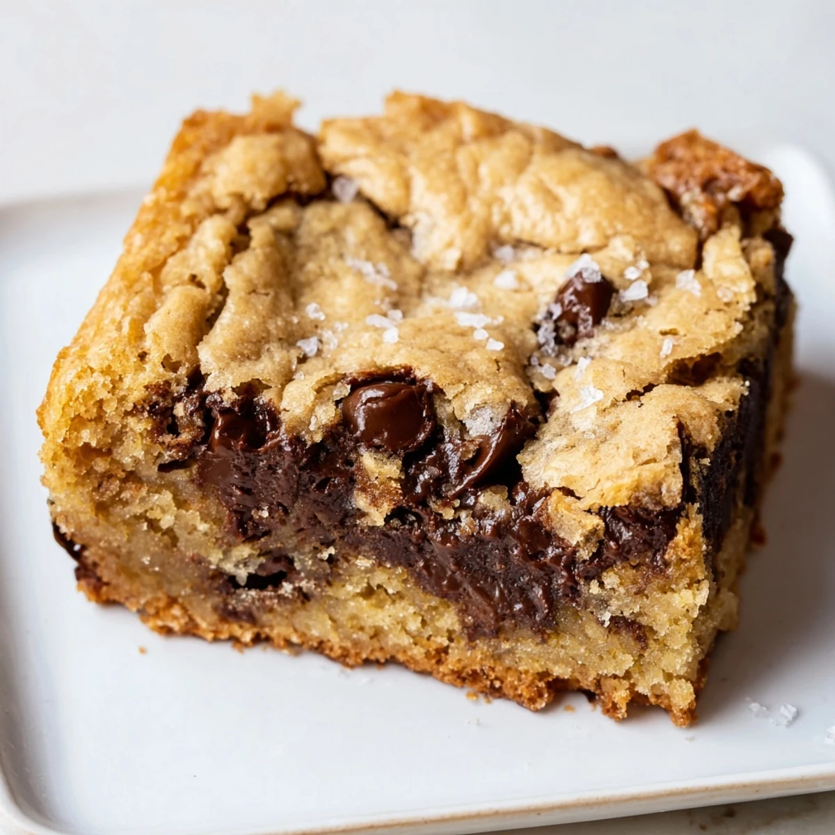 Bake a batch of Ultimate Gooey Chocolate Chip Cookie Bars for a satisfying dessert, perfect with ice cream.