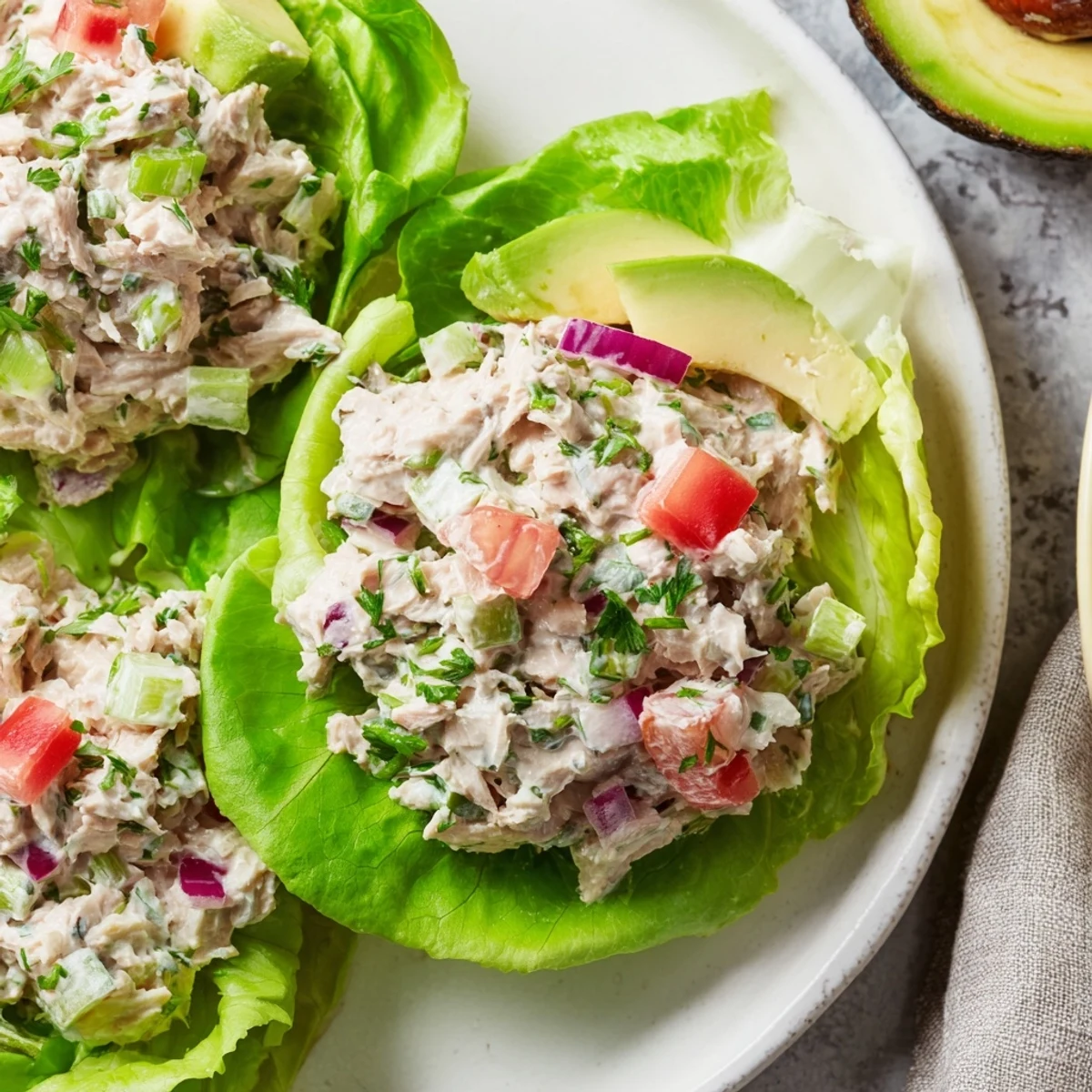 Quick Healthy Tuna Salad Wraps