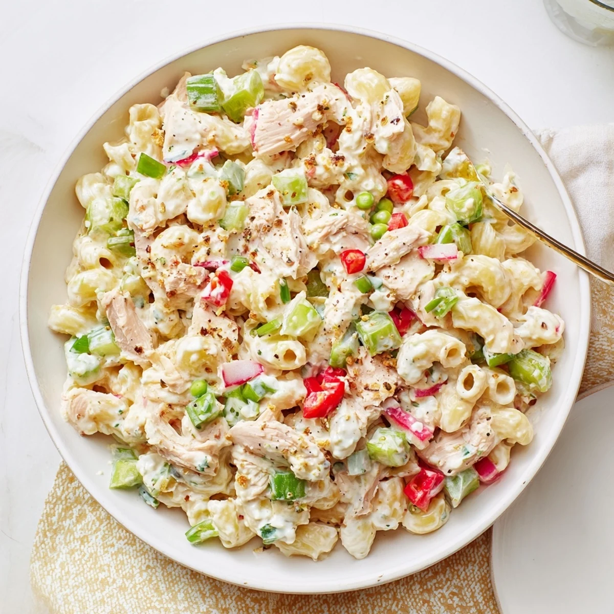 Chicken Macaroni Holiday Salad