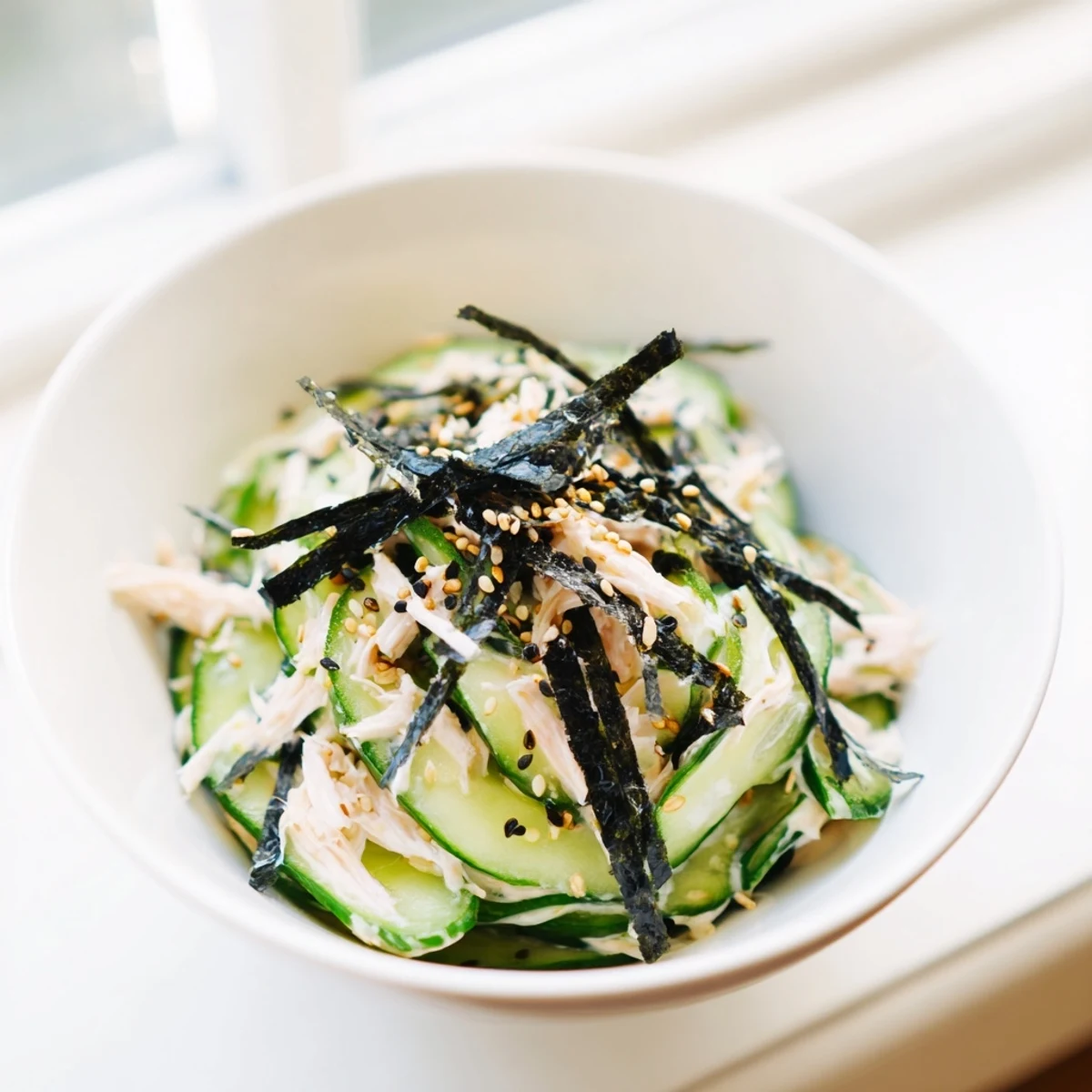 California Roll Cucumber Salad