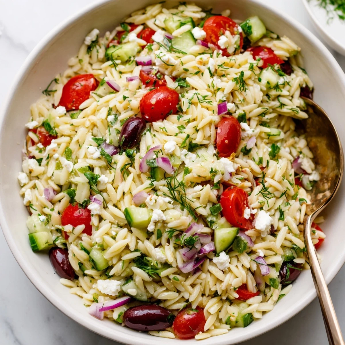 Greek Orzo Salad