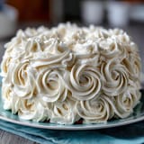 First Communion Cake White Roses
