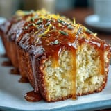 Lemon Lavender Loaf Cake