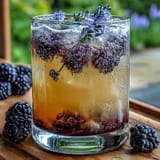 Blackberry Lavender Lemonade Fizz