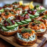 Mother's Day Smoked Salmon Board