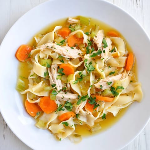 Cozy Chicken Noodle Soup