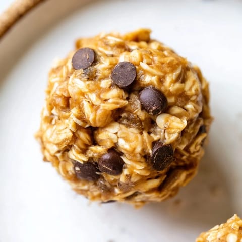 These homemade no-bake peanut butter energy balls are a convenient, quick snack option.