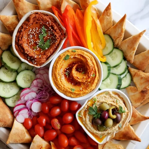 Moroccan Tent Appetizer Platter