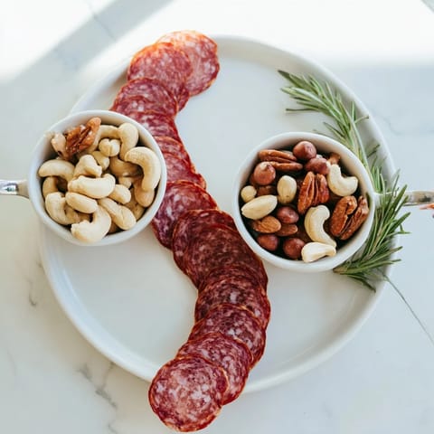 Infinity Loop Salami Nuts