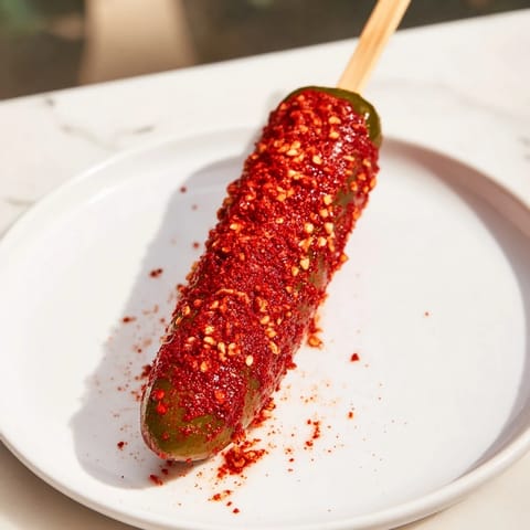 Chamoy Tajín Pickle Sticks