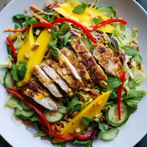 Thai Mango Chicken Salad