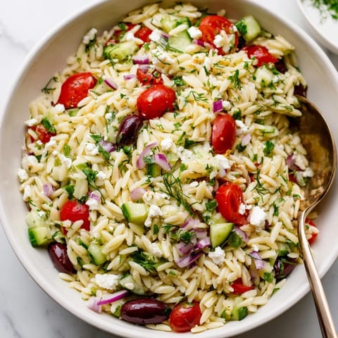 Greek Orzo Salad