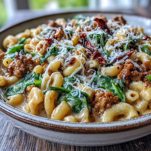 Creamy Tuscan Chili Mac