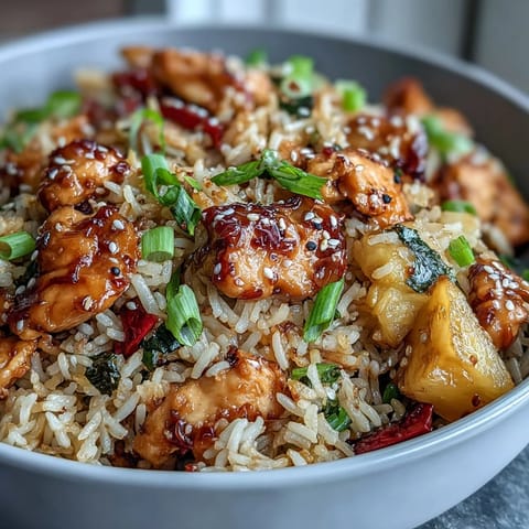 Sweet Chili Chicken Pineapple