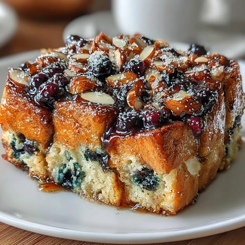 Blueberry Lemon Sourdough Toast