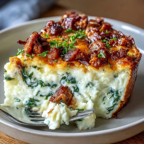Wholesome Turkey Shepherds Pie topped with fluffy cauliflower-potato mash and packed with tender vegetables and lean turkey.  