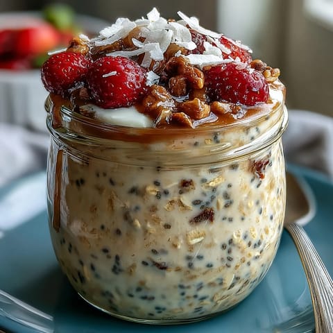 Healthy Easy Overnight Oats