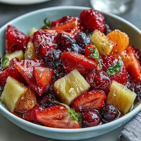 Strawberry Lemonade Fruit Salad