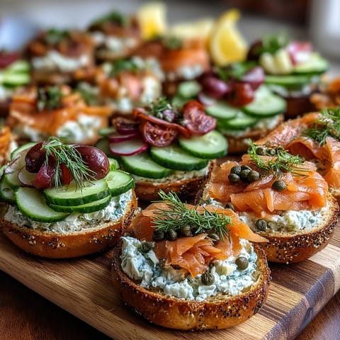 Mother's Day Smoked Salmon Board