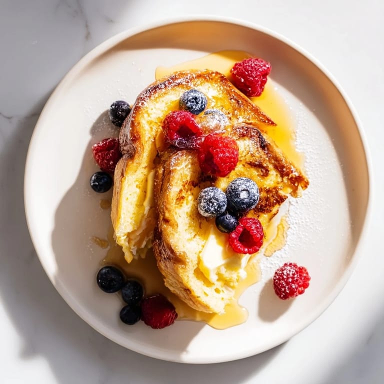 Imagine rich, custardy Ice Cream French Toast, easy to make for a delicious brunch recipe at home.
