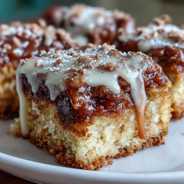 Stacked Maple Donut Bars show a soft, fluffy interior and generous glaze dripping down the sides on a rustic wooden table.