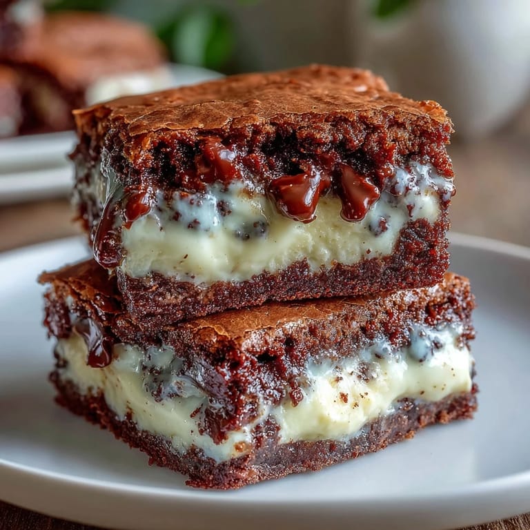 Decadent brownie cookies filled with creamy cream cheese, offering a rich chocolate flavor and soft, chewy texture.