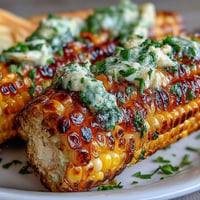 Grilled corn on the cob with herbed butter, featuring parsley, basil, cilantro, and Parmesan varieties for Memorial Day.